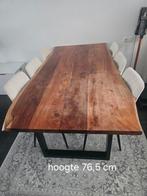 Mango Houten Eettafel - Robuust & Stijlvol, Huis en Inrichting, Tafels | Eettafels, Ophalen of Verzenden, Rechthoekig, 200 cm of meer