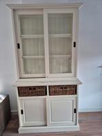 Mooie buffetkast met glazen schuifdeuren, Ophalen, Gebruikt, Landelijk, 25 tot 50 cm