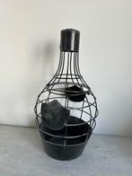 Metalen decoratie vaas/object, Overige materialen, 50 tot 75 cm, Zwart, Ophalen of Verzenden