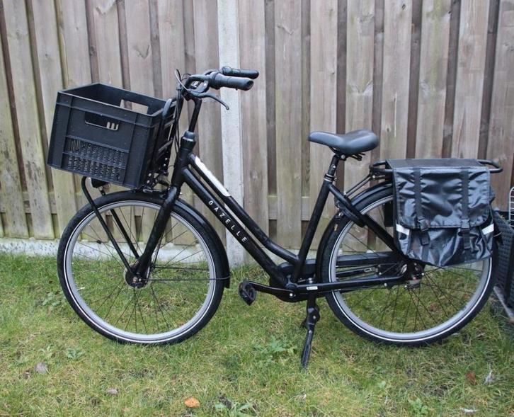 Gazelle Damesfiets, Fietsen en Brommers, Elektrische fietsen, Gebruikt, Gazelle, 47 tot 51 cm, Minder dan 30 km per accu, Ophalen of Verzenden