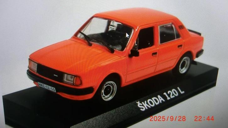 Skoda 120 L 1:43, Hobby en Vrije tijd, Modelauto's | 1:43, Nieuw, Auto, Overige merken, Ophalen of Verzenden