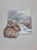 Kerstplaatje 3d..kant en klaar voor 0,25, Hobby en Vrije tijd, Ophalen of Verzenden, Nieuw, Kerst, Knipvel