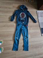 Spider-man/ marvel hoodie met broek maat 122, Jongen, Ophalen of Verzenden, Broek
