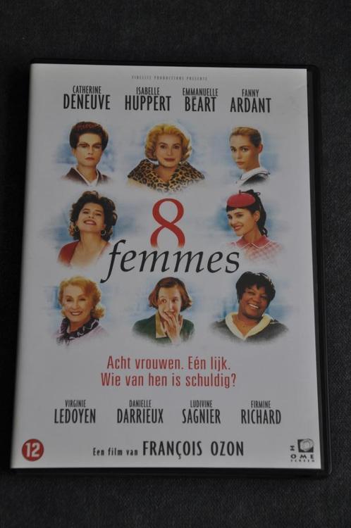 8 femmes dvd, Cd's en Dvd's, Dvd's | Filmhuis, Zo goed als nieuw, Overige gebieden, Vanaf 12 jaar, Ophalen of Verzenden