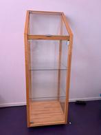 Vitrine kastje, Ophalen, 25 tot 50 cm, Glas, 50 tot 100 cm
