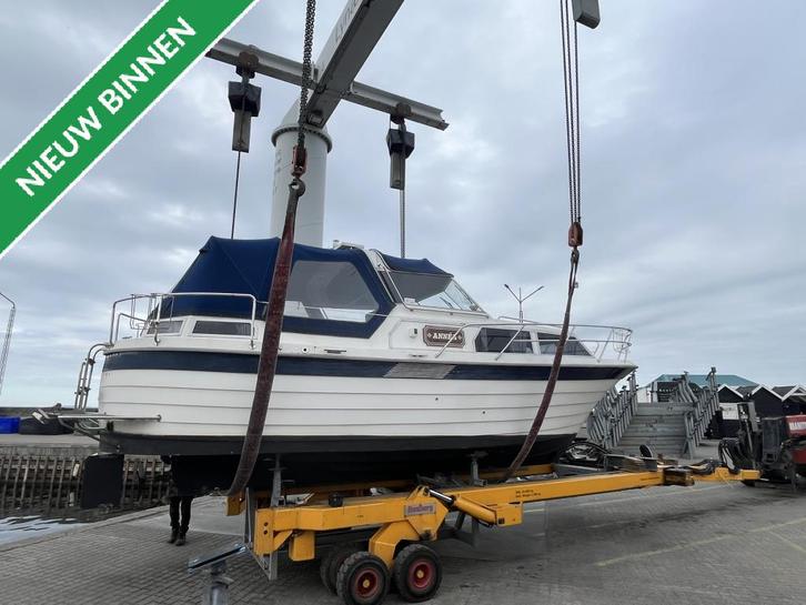 Agder 840 AK (bj 2007), Watersport en Boten, Motorboten en Motorjachten, Gebruikt, Polyester, 6 tot 9 meter, Diesel, 50 pk of meer