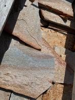 Flagstones Stepstones Braziliaans kwartsiet Natuursteen, Overige typen, Nieuw, Ophalen of Verzenden, Multi