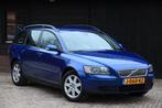 Volvo V50 2.4 Momentum 5 Cil/Leer/Stoelverwarming/Parkeersen, Auto's, Volvo, 700 kg, Blauw, Startonderbreker, Leder