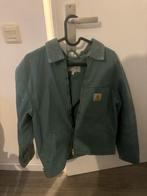 Carhartt detroit jacker summer groen 2x gedragen, Ophalen of Verzenden, Zo goed als nieuw