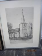 St. Janskerk Hoorn, Terschelling, zeefdruk Jiddy Hartensdorp, Ophalen