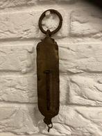 Antieke koperen unster / draagbare weegschaal, Ophalen of Verzenden