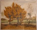 Reproductie Vincent van Goghs 'herfstlandschap met 4 bomen', Ophalen of Verzenden