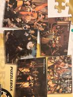 Puzzelbox met oude schilderijen, Ophalen of Verzenden, 500 t/m 1500 stukjes, Gebruikt, Legpuzzel
