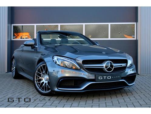 Mercedes-Benz C-Klasse Cabrio AMG 63 Burmester/Surround View, Auto's, Mercedes-Benz, Bedrijf, Te koop, C-Klasse, ABS, Airbags