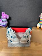 Jordan 4 military blue maat 42, Wit, Nieuw, Ophalen of Verzenden, Sneakers of Gympen