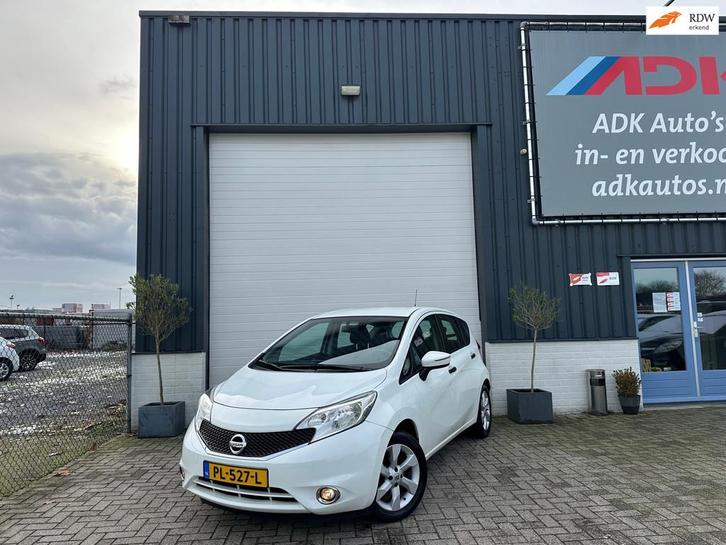 Nissan Note 1.2 N-TEC STOELVERW/AIRCO/TREKHAAK/LM VELGEN, Auto's, Nissan, Bedrijf, Te koop, Note, ABS, Airbags, Airconditioning
