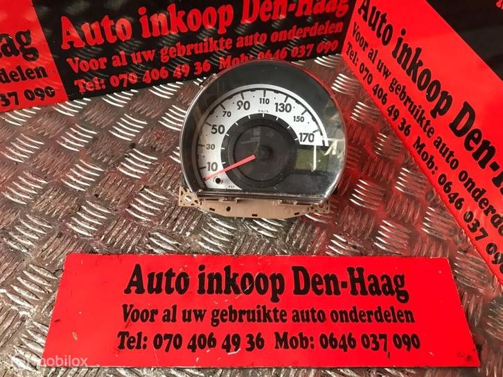Toyota Aygo/107/C1 ('05-'14) 1.0 12V Tellerhuis / Km teller, Auto-onderdelen, Dashboard en Schakelaars, Toyota, Gebruikt, Ophalen of Verzenden