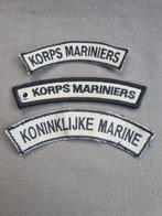 Straatnamen korps Mariniers/ kon. Marine, Ophalen of Verzenden, Marine, Nederland, Embleem of Badge