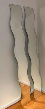 Twee Ikea Krabb spiegels, 160x20cm, Huis en Inrichting, Woonaccessoires | Spiegels, Minder dan 100 cm, Minder dan 50 cm, Rechthoekig