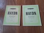 EDITION PETERS   HAYDN  SONATEN  Deel 2 en 3, Muziek en Instrumenten, Bladmuziek, Ophalen of Verzenden, Gebruikt, Klassiek