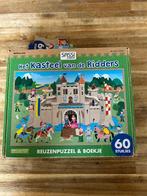 Het kasteel van de ridders reuzenpuzzel & boekje 60 stukjes, Kinderen en Baby's, Speelgoed | Kinderpuzzels, Ophalen of Verzenden