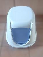 Kitten kattenbak Savic Duchesse -wit-blauw- 44x35x32 cm, Dieren en Toebehoren, Kattenbakken, Ophalen of Verzenden, Gesloten