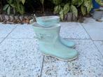 Mintgroene kaplaarzen maat 38, Ophalen, Gebruikt, Regenponcho, Kinderen