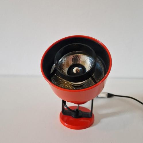 vintage oranje spotje wandlamp spot jaren 70 retro, Huis en Inrichting, Lampen | Wandlampen, Gebruikt, Kunststof, Ophalen of Verzenden