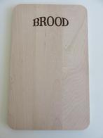 Beukenhouten broodplank met opdruk 'brood', Ophalen of Verzenden, Nieuw