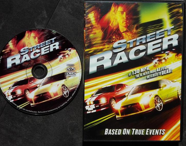 DVD - Street Racer - Film Straatracen, Cd's en Dvd's, Dvd's | Actie, Zo goed als nieuw, Actie, Vanaf 12 jaar, Ophalen of Verzenden