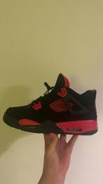 Jordan 4 red thunder, Ophalen, Zwart, Boots, Zo goed als nieuw