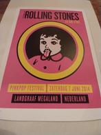 The Rolling Stones14 On Fire PinkPop Festival Lithograph., Cd's en Dvd's, Overige formaten, Rock-'n-Roll, Ophalen of Verzenden