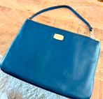 Michael Kors XL Zip Clutch - Blauw, Sieraden, Tassen en Uiterlijk, Tassen | Damestassen, Ophalen of Verzenden, Nieuw, Blauw, Avondtasje