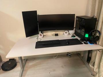 Wit bureau verstelbaar