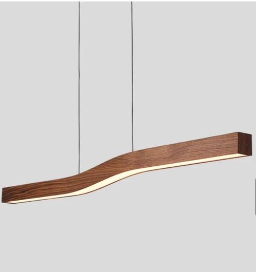 Hanglamp Nique Hoúte, Huis en Inrichting, Lampen | Hanglampen, Nieuw, 75 cm of meer, Hout, Metaal, Ophalen of Verzenden