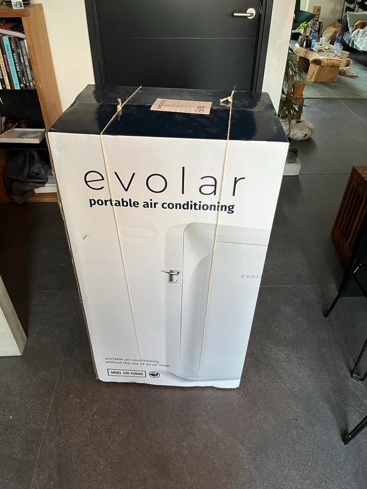 Evolar ES-9000 portable airco gerefurbished, Witgoed en Apparatuur, Airco's, Refurbished, Mobiele airco, 60 tot 100 m³, 3 snelheden of meer