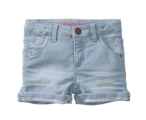 HEMA stoere denim meisjesshort short korte jeans broek 164, Kinderen en Baby's, Kinderkleding | Maat 164, Nieuw, Meisje, Broek
