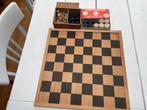 Schaak/dambord , schaakstukken&damstenen, Ophalen of Verzenden, Gebruikt