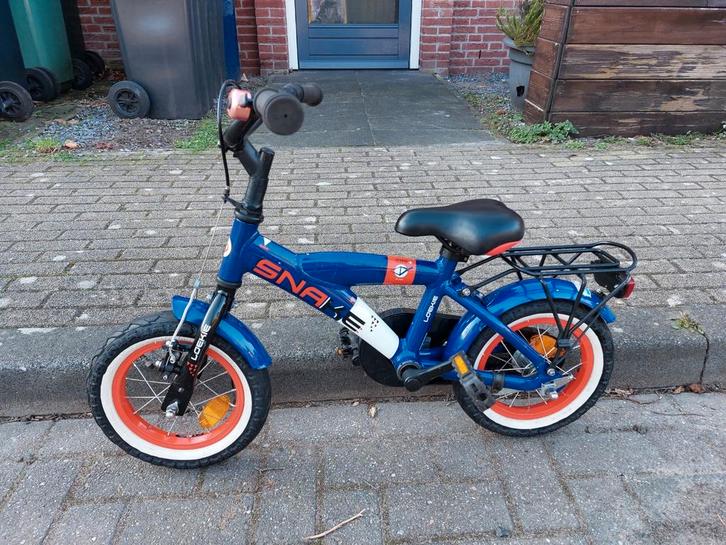 Loekie Snake Kinderfiets 12 inch, Fietsen en Brommers, Fietsen | Kinderfietsjes, Gebruikt, Minder dan 16 inch, Ophalen of Verzenden
