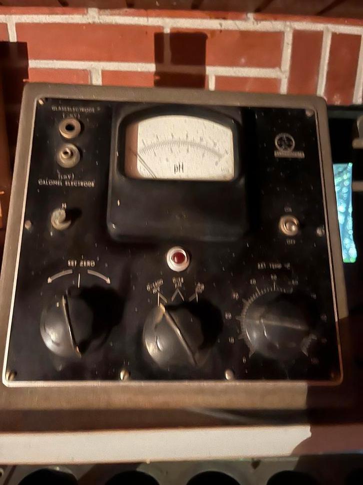 Radiometer Copenhagen pH-meter - Vintage Instrument, Antiek en Kunst, Antiek | Gereedschap en Instrumenten, Ophalen
