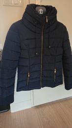 Z.g.a.n. marine blauwe winter jas. Maat M., Kleding | Dames, Ophalen of Verzenden, Zo goed als nieuw, Maat 38/40 (M), Blauw