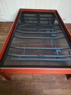 Auping Auronde bed 120cm met elektrisch verstelbare bedbodem, Ophalen, Gebruikt, Twijfelaar, 120 cm