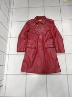 Arma leren lange jas Rood bieden vanaf 25€, Arma, Maat 46/48 (XL) of groter, Ophalen of Verzenden, Zo goed als nieuw