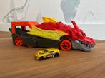 Hot Wheels City lanceringstrailer met draak, Ophalen of Verzenden, Zo goed als nieuw
