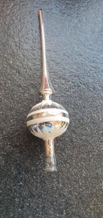 Vintage zilveren piek met gesuikerde decoratie, Diversen, Kerst, Ophalen of Verzenden