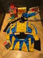 Pietenpak blauw goud maat l & m  compleet Sinterklaas  piet, Diversen, Ophalen of Verzenden, Nieuw