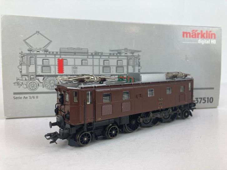 Märklin 37510 – Elektrische Locomotief Ae 3/6 II – SBB, Hobby en Vrije tijd, Modeltreinen | H0, Zo goed als nieuw, Locomotief