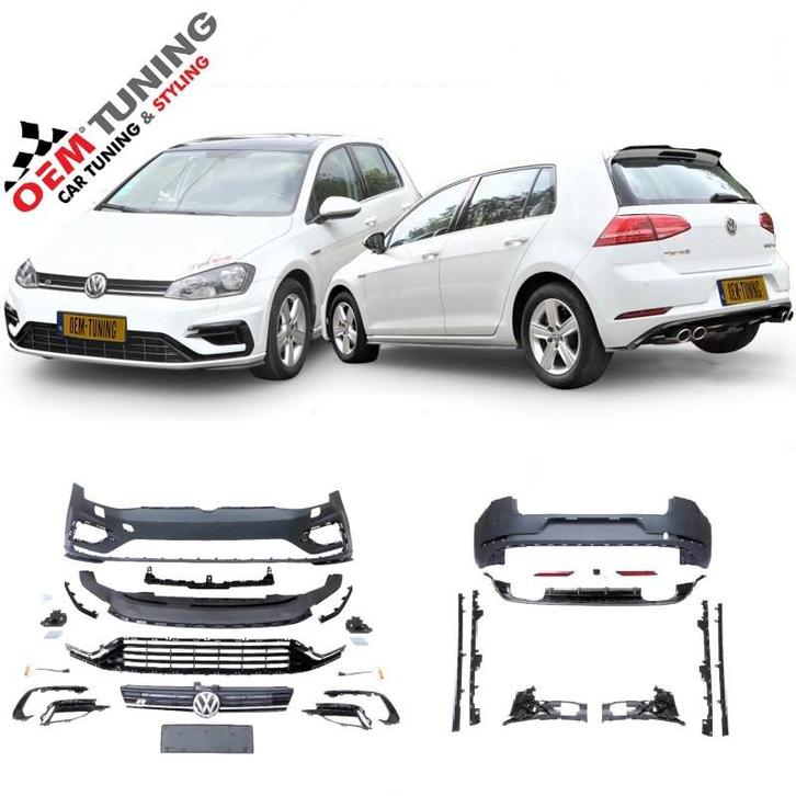 VW GOLF 7.5 R BODYKIT voor GOLF 7 | 2012 - 2017 | OEM LOOK |, Auto diversen, Tuning en Styling, Ophalen of Verzenden
