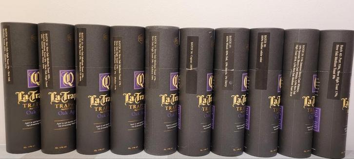 La Trappe Oak Aged Batch 40 t/m 31, Verzamelen, Biermerken, Zo goed als nieuw, Flesje(s), La Trappe, Ophalen of Verzenden