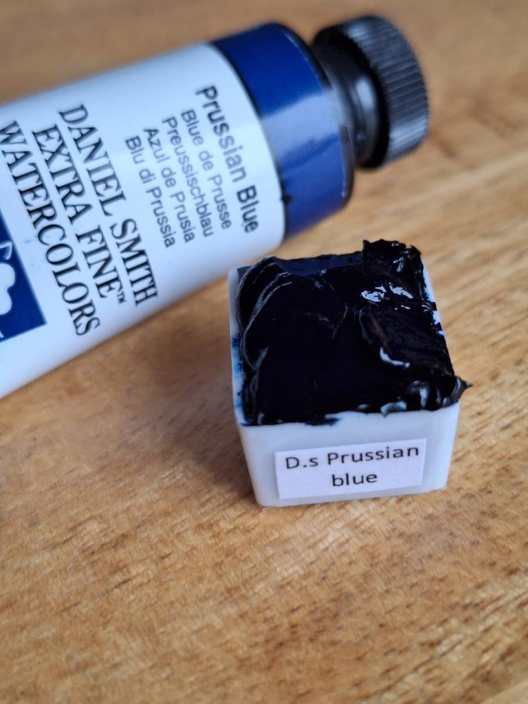 ½ napje Daniel Smith Prussian Blue Aquarelverf, Ophalen of Verzenden, Nieuw, Waterverf
